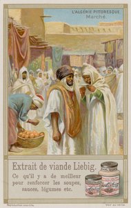 En algerisk marknad av European School