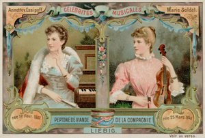 Annette von Essipoff och Marie soldat av European School