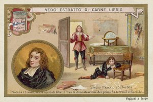 Blaise Pascal, fransk matematiker och fysiker av European School