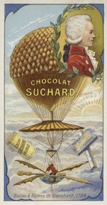 Blanchards ballong med åror, 1784 av European School