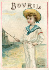 Pojke i sjömanskostym (chromolitho) av European School
