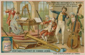 Kammarmusikinstrument från 1700-talet av European School