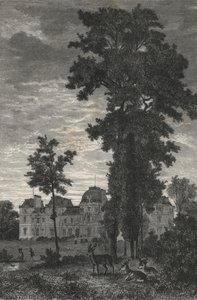 Chateau De M. M. Pereire At Armainvilliers (gravyr) av European School