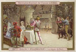 Julfest, Tyskland, 1400-talet av European School