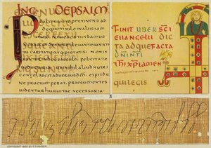 Cicero i palimpsest (färglitografi) av European School