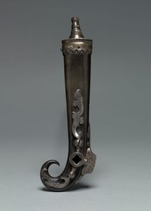 Kombinerad grundkolv och hjullåsnyckel, c.1600-50 av European School