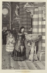 Konfirmation i katedralen i Siena av European School