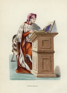 Doctor of Laws (färgad gravyr) av European School