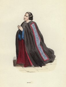 Doyen (färgad gravyr) av European School