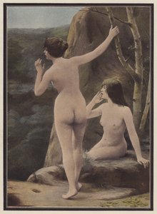 Echos (färg litho) av European School