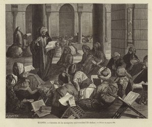 Egypten - Ordförande för moskén vid Al-Azhar-universitetet av European School