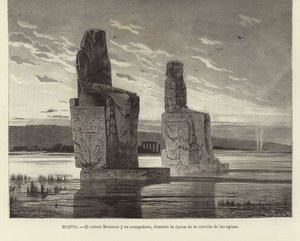 Egypten - Memnons kolosser av European School