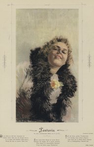 Fantasia (färgad gravyr) av European School