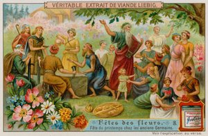 Vårens festival i det antika Tyskland av European School