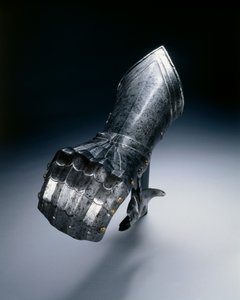 Gotisk vantehandske för höger hand, c.1490 av European School