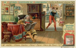 Hans Sachs i sin verkstad av European School