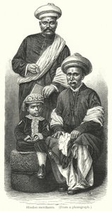Hindoo-handlare (gravyr) av European School