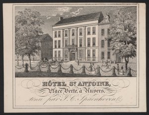 Hotel St Antoine, Antwerpen, Antwerpen, J C Spaenhoven av European School