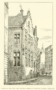 Kottens hus, Brygge, där St Ignatius vistades (gravyr) av European School