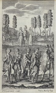Illustration till John Drydens översättning av Virgils Aeneid (gravyr) av European School