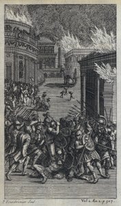 Illustration till John Drydens översättning av Virgils Aeneid (gravyr) av European School