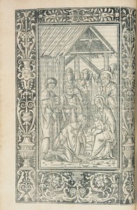 Illustration från Christian Decachordum av Marcus Vigerius (1446-1516), Fano av European School