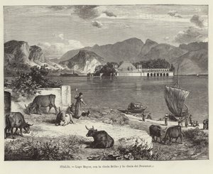Italien - Lago Maggiore, med Isola Bella och Isola dei Pescatori