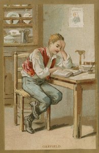 James Garfield, USA:s 20:e president, som pojke av European School