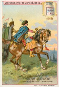 Jean Sobieski, Liebig-kort, början av 1900-talet (chromo) av European School
