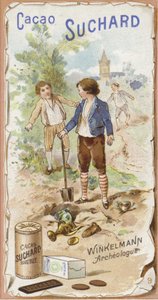 Johann Joachim Winckelmann, tysk arkeolog och historiker, som barn av European School