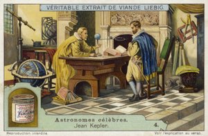 Johannes Kepler, tysk matematiker och astronom av European School