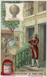 Joseph Montgolfier och luftballongen av European School