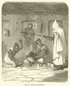 Kabyle juvelerare (gravyr) av European School