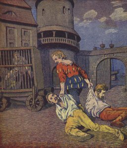 Klaus Störtebeker (färglitografi) av European School