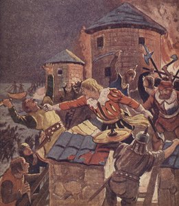 Klaus Störtebeker (färglitografi) av European School