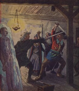 Klaus Störtebeker (färglitografi) av European School