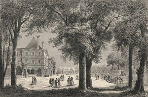 Le Luxembourg Au Temps De Marie De Medicis (gravyr) av European School
