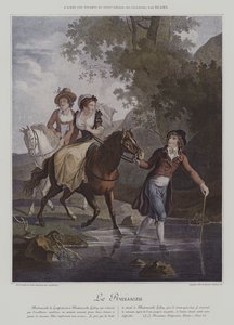 Le Ruisseau (Bäcken) (lito i färg) av European School