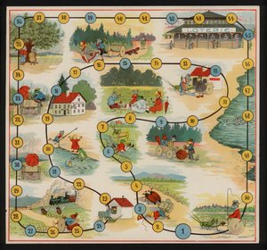 The Fun Journey (färg litho) av European School