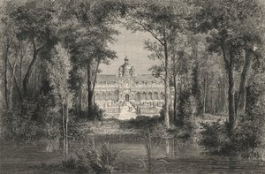 Les Tuileries Sous Henri IV (gravyr) av European School