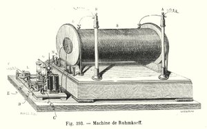 Machine de Ruhmkorff (gravyr) av European School