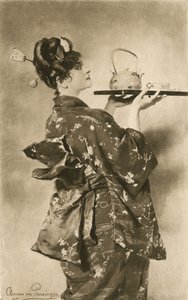 Madame Chrysantheme (litografi) av European School