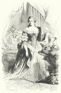 Maria Theresia av Österrike, heliga romerska kejsarinnan (gravyr) av European School