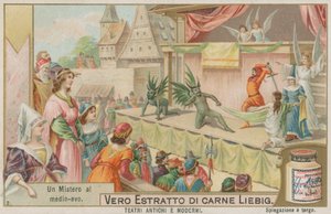 Medeltida mysteriespel av European School