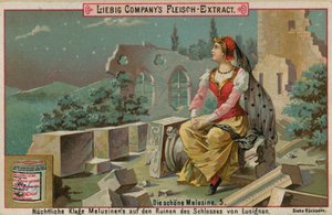 Melusine bland ruinerna av European School