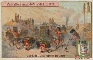 Indian bisondans i Missouri av European School