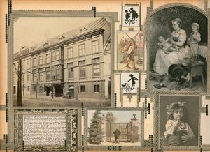 Sida från Sammelsurium volym IV (tryckt material) av European School