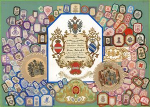 Sida från Sammelsurium volym IV (tryckt material) av European School