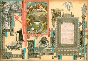 Sida från Sammelsurium Volym I (tryckt material) av European School