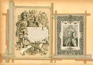 Sida från Sammelsurium volym VIII (tryckt material) av European School